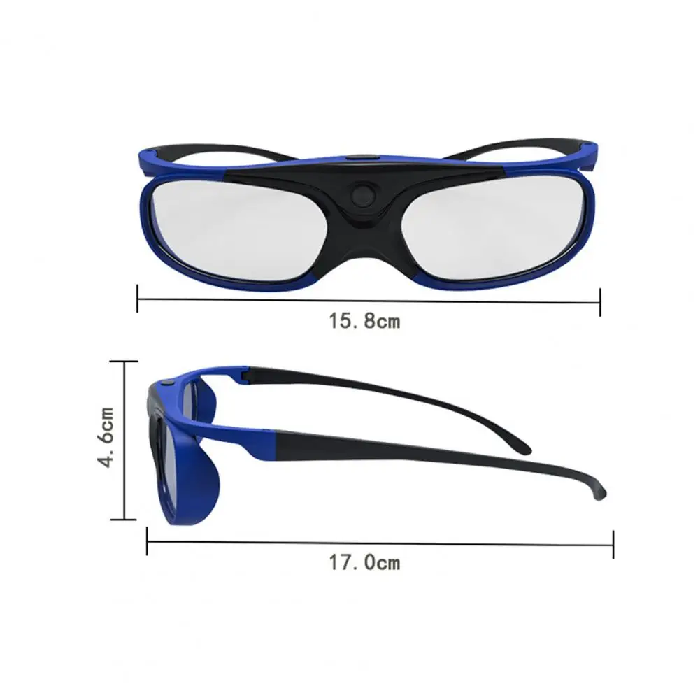 Excellent 3D Glasses Rechargeable Full Frame Universal Active Shutter 3D Glasses Shutter 3D Glasses Create Atmosphere