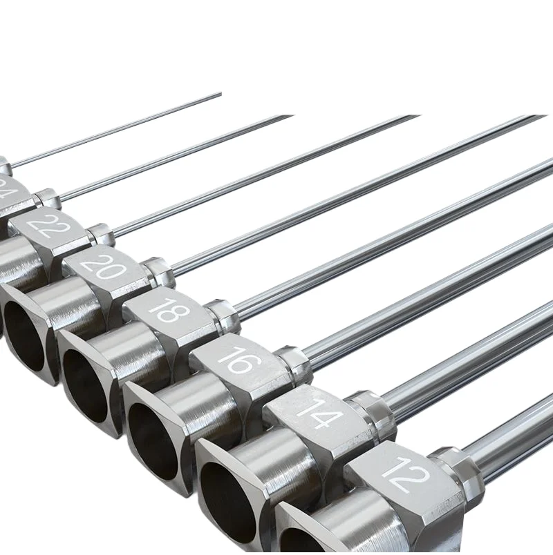 Imagem -05 - Ponta Longa sem Corte Luer Lock Industrial Dispensing Needle Ótimo para Laboratório de Ciências Hobby Crafts 200 mm 8g26g Sus304 Pcs