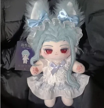 

20cm Stuffed Game Genshin Impact Dottore Cosplay Plush With Skeleton Doll Toys for Fan Collection Plush Birthday Gift Xmas