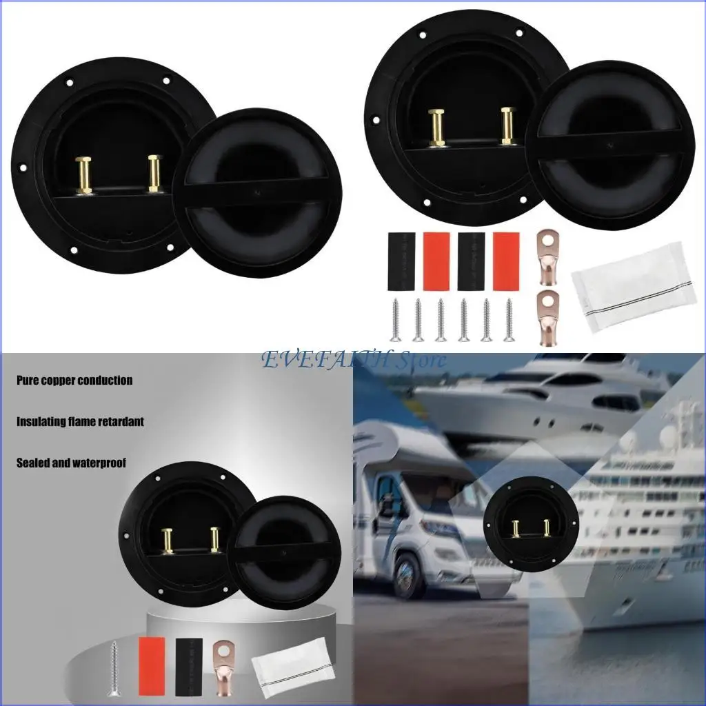 

124B Бэзовая базовая электроэнергия Электроэнергетическая терминала Подключение питания питания перекрестная коробка для лодки