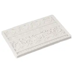 3pcs Silicone Pattern Relief Mold Set, Baking Embossing Mould,Cake Chocolate Decoration Mold,Cake Flower Decoration