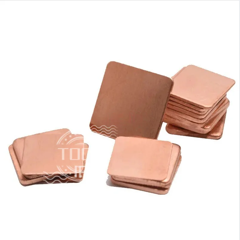 

5Pcs Copper Cooling Sheet - 0.3/0.5/0.8/1.0/1.2/1.5mm Thermal Pad Heatsink for CPU/GPU, Notebook & Graphics Card
