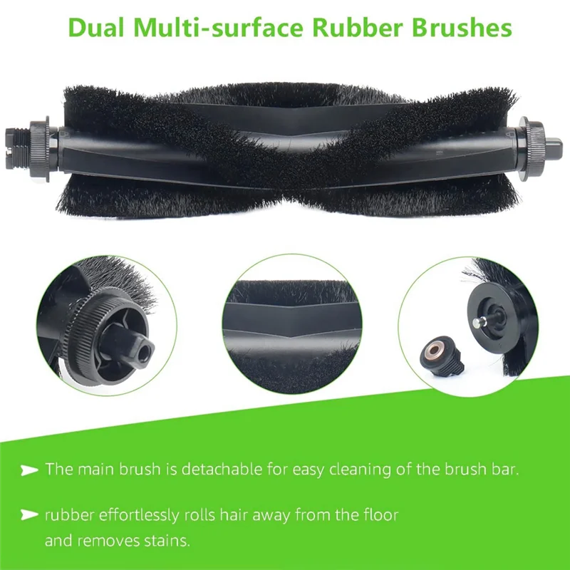 

A24F-Replacement Parts Accessories Compatible With For Eufy L50, L60 Series Robot Vacuum Cleaner Replacement Parts Kit
