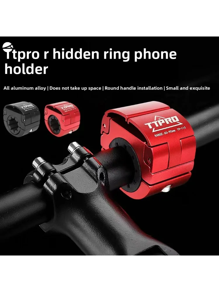 AliExpress NONE TTPRO Hidden Aluminum Bike Phone Mount Anti-Slip Shockproof Bicycle Parts
