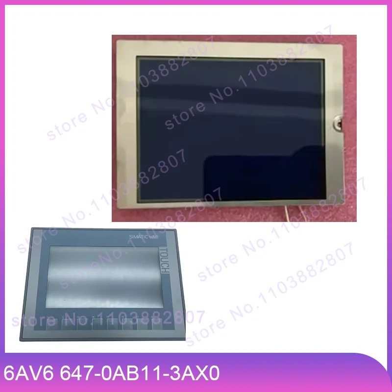 Original  5.7 Inch LCD Display Screen Panel  for  KTP600 6AV6 647-0AB11-3AX0 Industrial TFT LCD Screen Panel