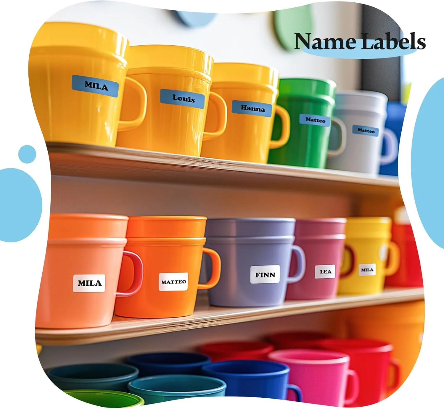 Niimbot D11 D110 D101 H1 Mini Thermal Label Printer Color Paper Waterproof Anti-Oil Scratch-Resistant Tape Sticker Self-Adhesive