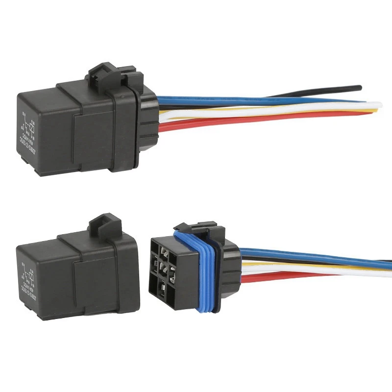 12vdc 40a Waterdicht Relais Met Harnas Socket Draden 5 Pin Relais JD2912-1Z-14VDC 40a 14vdc Auto Relais