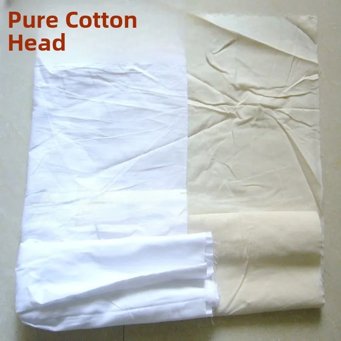 Pure Cotton White F…
