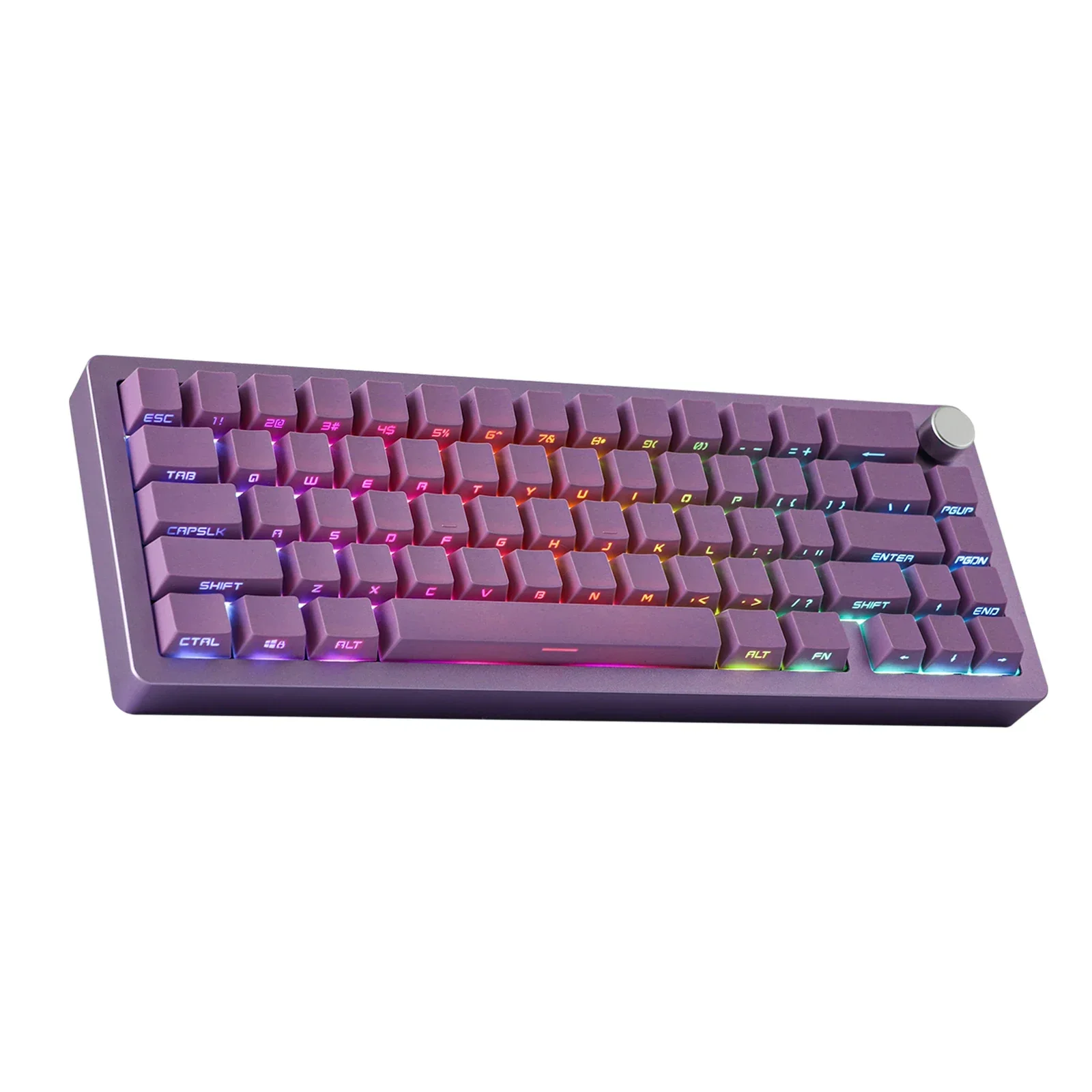 Epomaker Tide65 QMK/VIA 65% QMK/VIA Teclado mecânico de alumínio sem fio para jogos teclado mecânico cnc alumínio