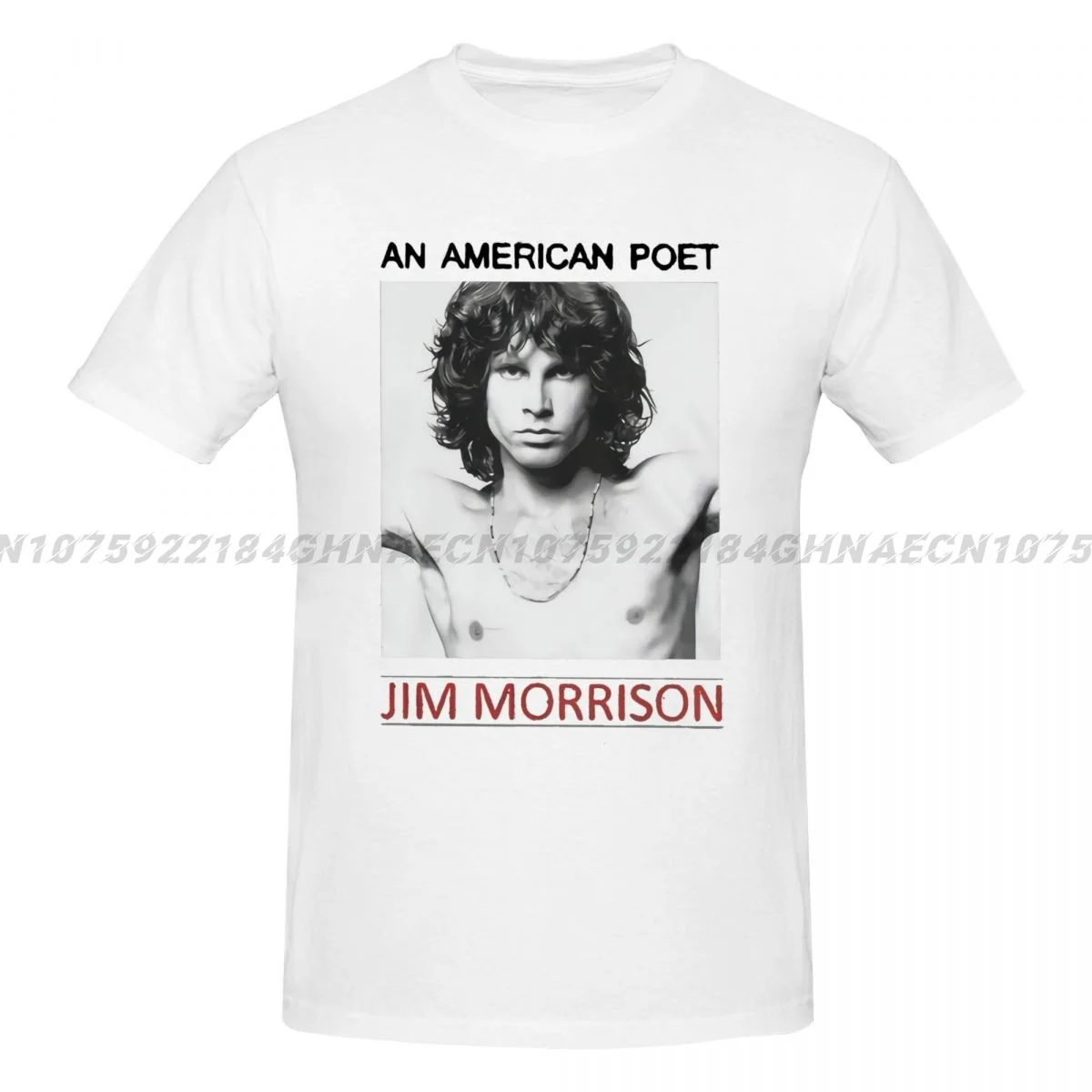 Jim Morrison Fan T-shirt Music Tee Mens Womens All Sizes Cheap Sale 100 % Cotton T Shirts For Boys Cool Summer Tees