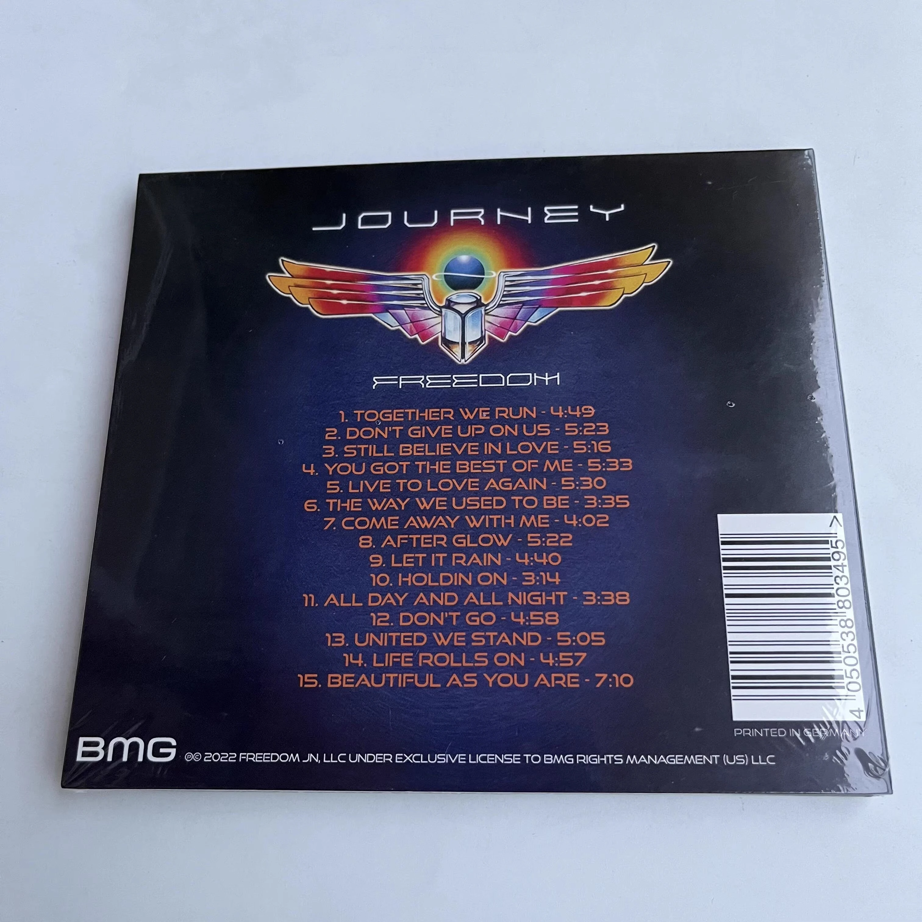 Rock band Journey Steve Perry Music CD Freedom Album Together We Run Music Record Cospaly Walkman Car Soundtracks Box Collection