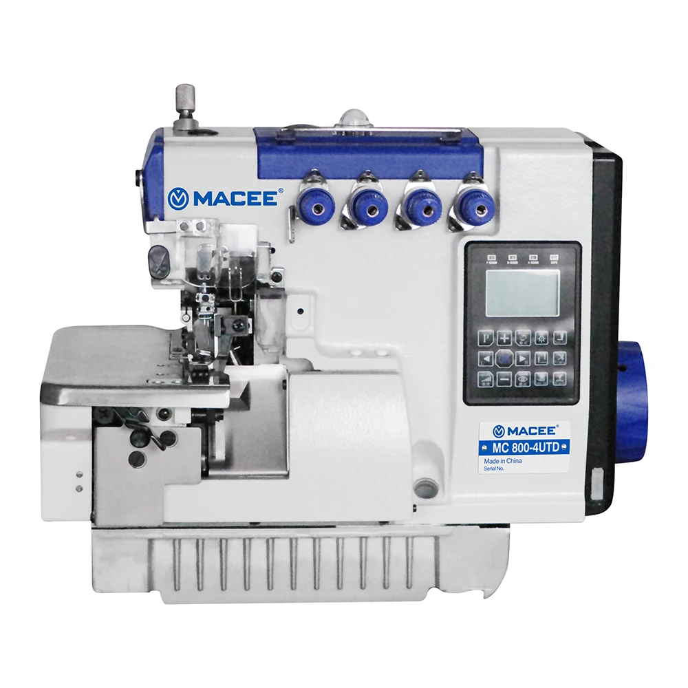 MC 800-4UTD Cheap Price Direct Drive Moter Industrial Automatic 4 Thread Overlock Sewing Machine
