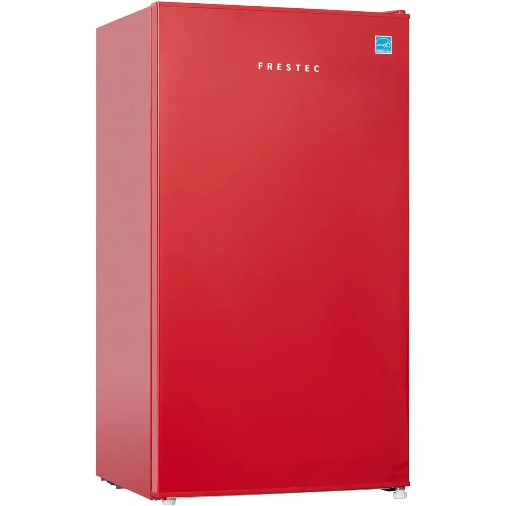 

3.1 CU' Mini Refrigerator, Compact Refrigerator, Small Refrigerator with Freezer, Red (FR 310 RED)