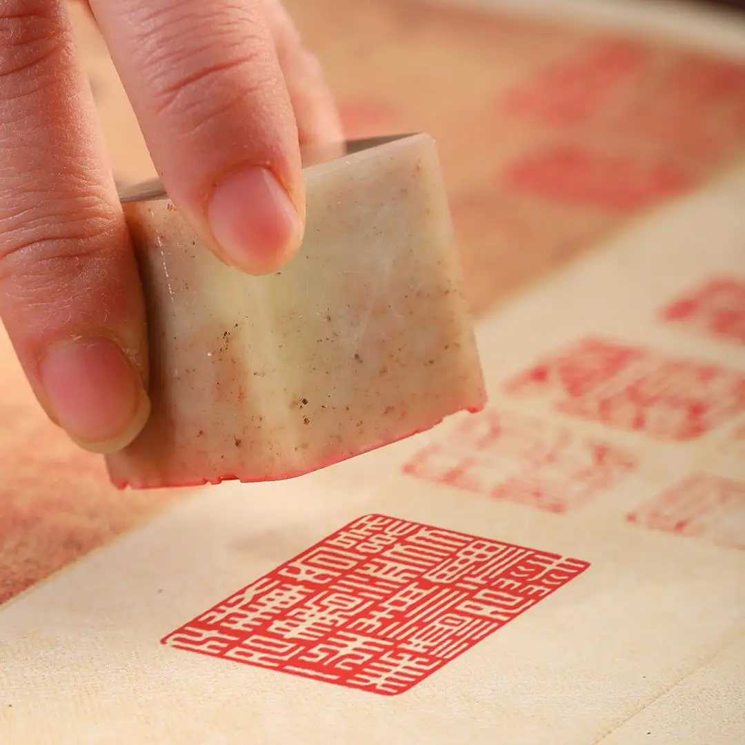 Finished 3cm Red Stone Seal Stamp for Calligraphy Painting - Handmade Custom Name Waist Corner Seal Chinese Art Craft DIY tool