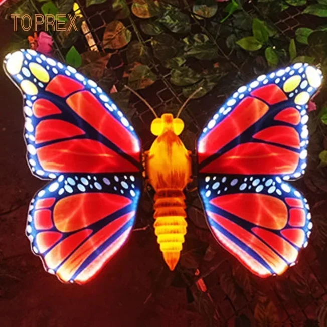 Butterfly Light Led Dynamic Simulation Lawn Landscape Butterfly Light Decorative Lamp For Garden Park Courtyard