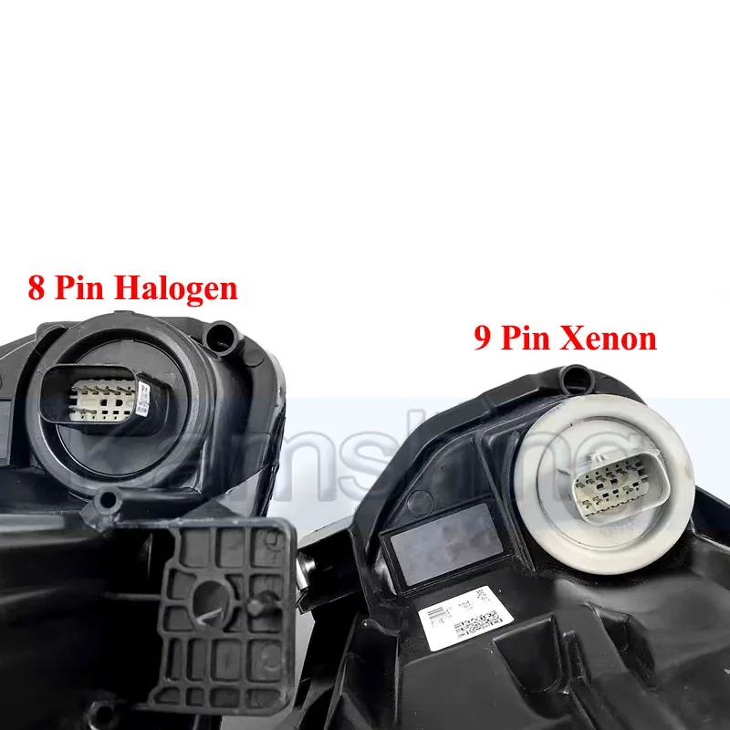 Kamshing الهالوجين أو زينون المصد الأمامي رئيس ضوء رئيس مصباح ل بويك تصور 2014-2017 المصباح الأمامي بدون AFS #3