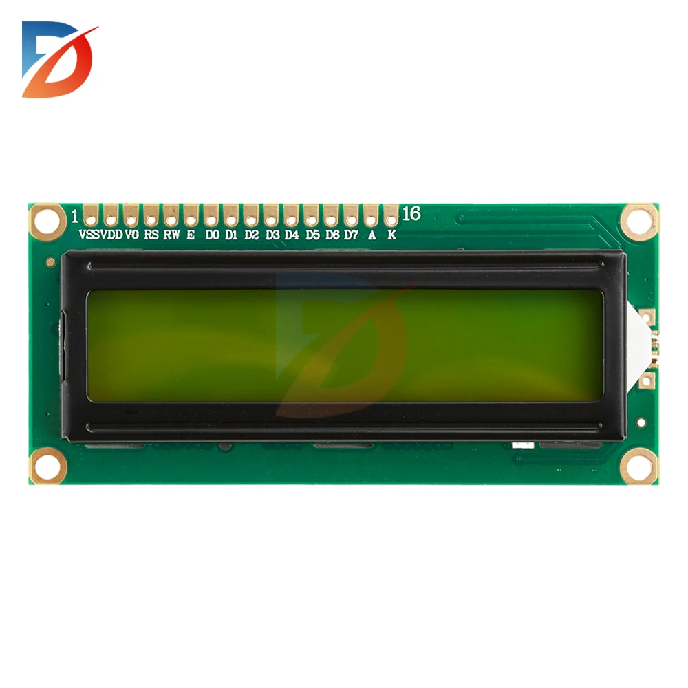 LCD1602 5V 1602 Anzeigemodul Blau/Grüner Bildschirm 16x2 Zeichen LCD-Anzeigemodul IIC/I2C-Adapter für Arduino UNO R3 Mega2560