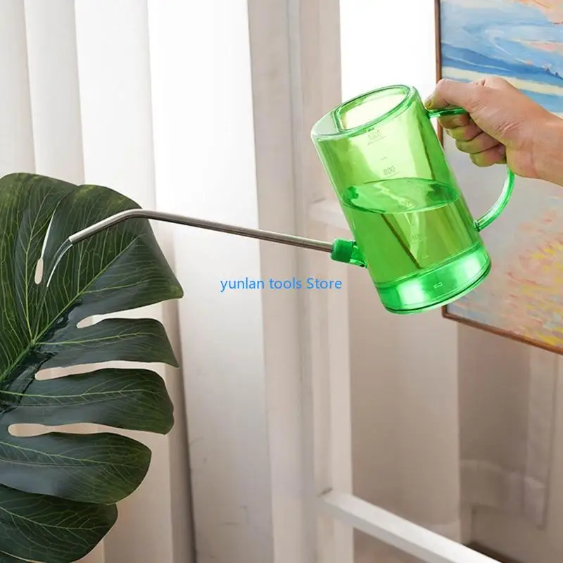 50LB Long Spout Watering Can 1L Gardening Tools Sprinkler for Garden Patio Plants