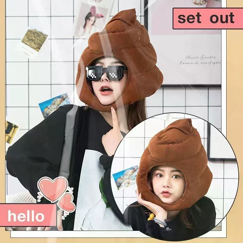 /Cna/Shit Shape Plush Hat Stuf - огляд і ціна Fake Poop Gag Gift