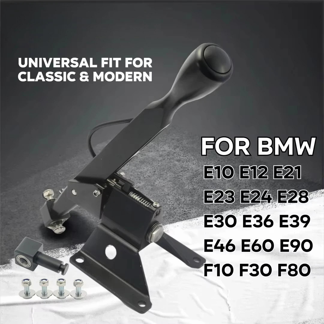 Aluminum Billet Short Shifter Box With Car Gear Knob For BMW E10 E12 E21 E23 E24 E28 E3 E30 E31 E32 E34 E36 EPAA01G140K