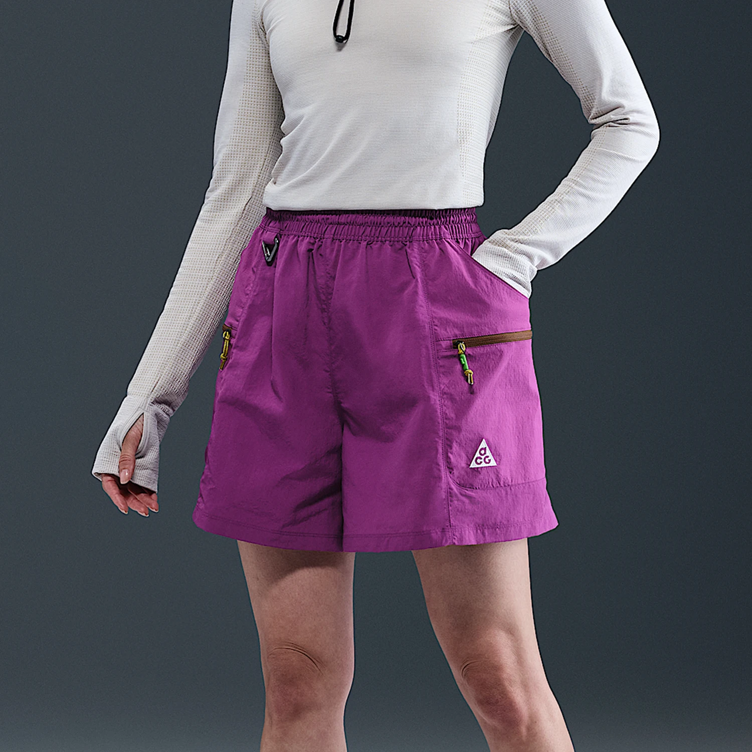 

Nike Authentic Summer Style Women's Loose Breathable Woven Shorts HV6388-505