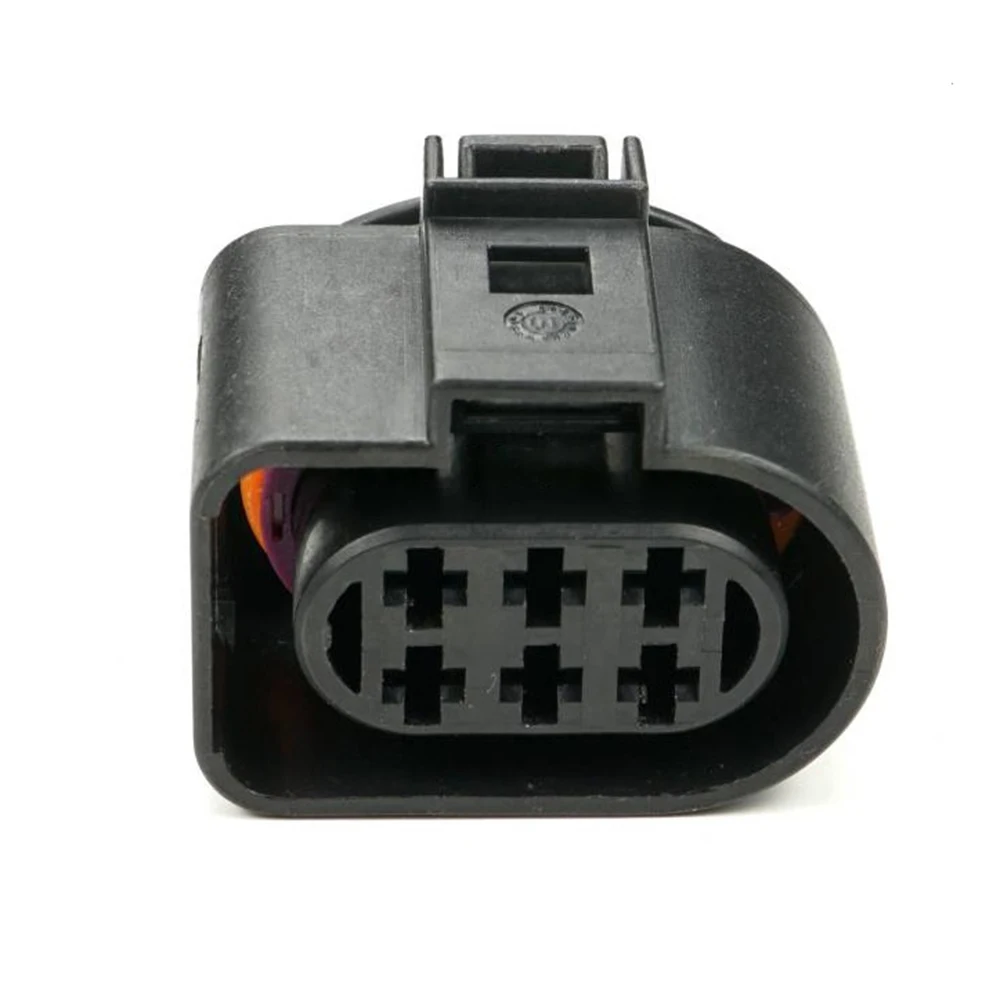 1/5/10 PCS 1J0973733 6 Pin 3.5mm Automotive Waterproof Plug LSU 4.2 Oxygen Sensor Connector for Audi VW