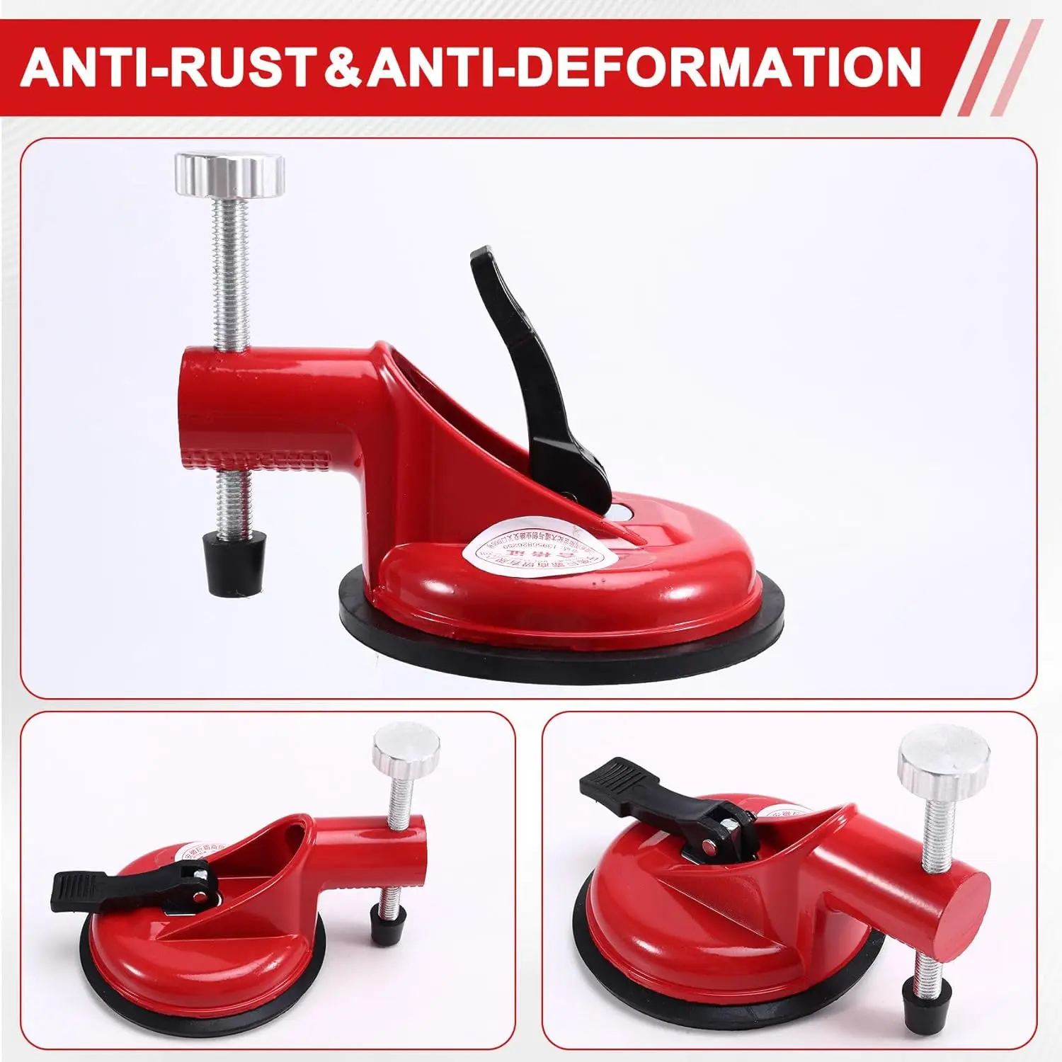 Tile Leveling Suction Cup Adjustable Strong Suction Tile Installation Tools Rock Slab Patchwork Lifting Fixing Accessories