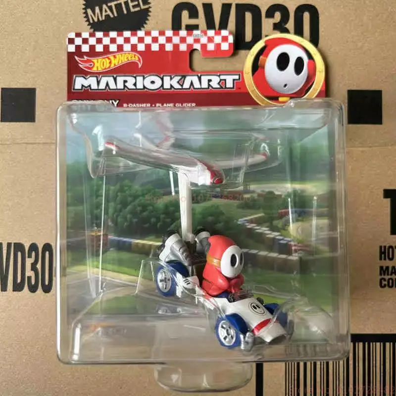 Hot New Wheels Premium The Super Mario Bros Movie Kart Wario Luigi Plumber Van Koopa Troopa Toad Donkey Kong Druckguss-Modellauto