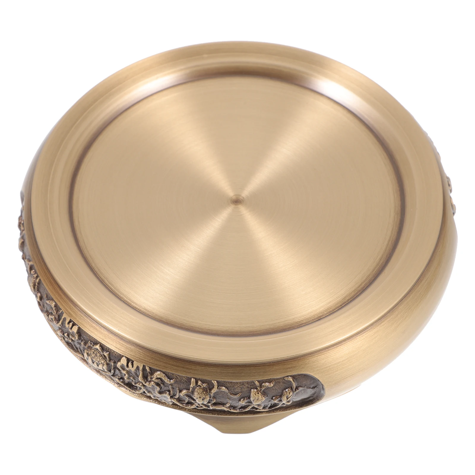 

1pc Copper Incense Burner Base Pure Copper Censer Holder For Home Decor Incense Burner Stand Decorative Censer Base