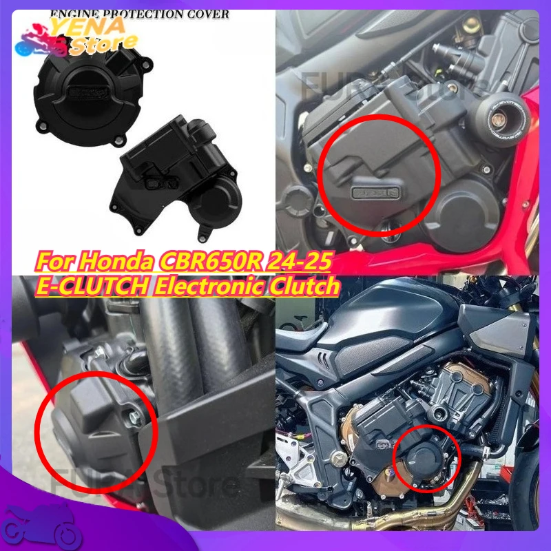 

Engine Protector Cover for Honda CBR650R 24-25 E-CLUTCH Electronic Clutch
