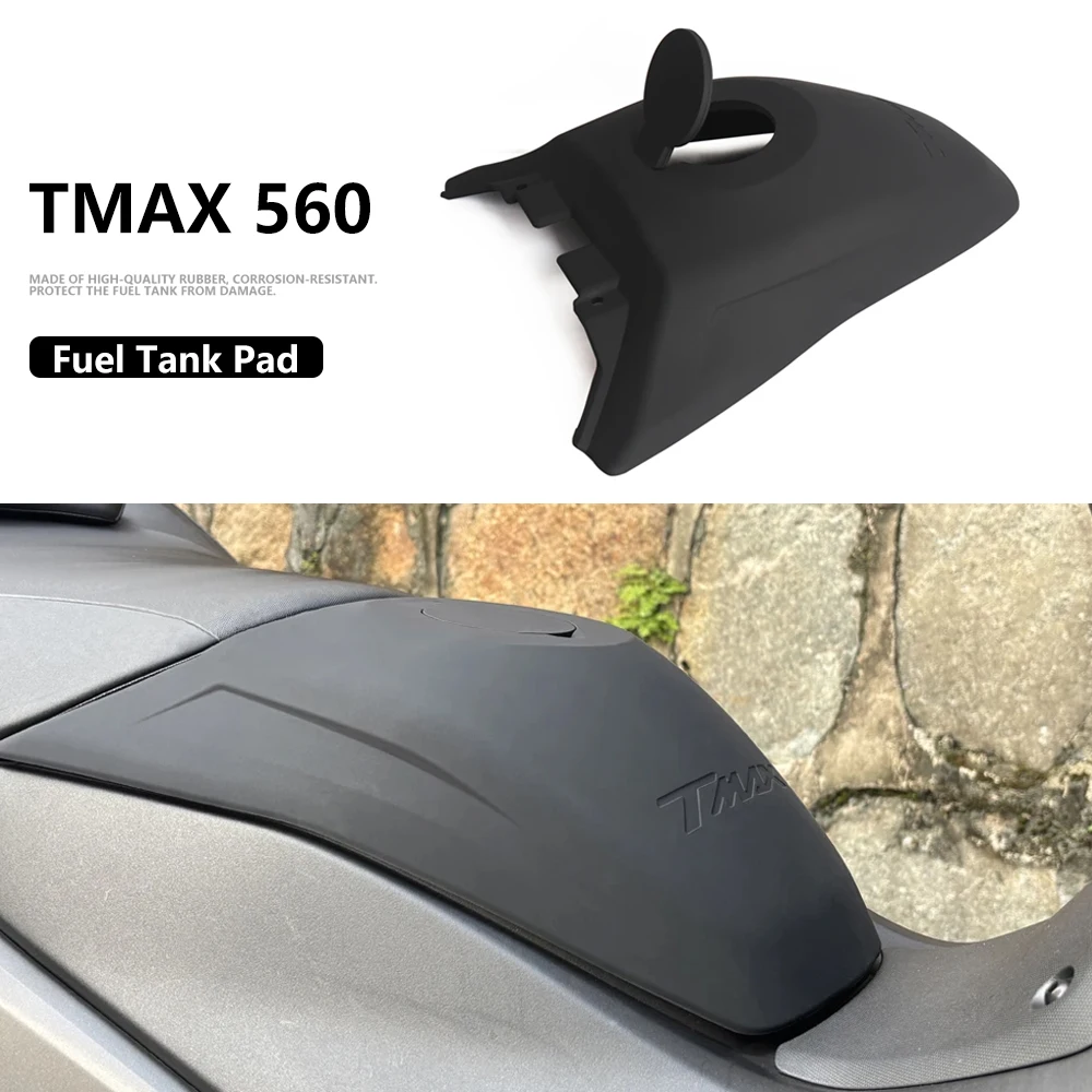 

New Fuel tank Cap Protection Rubber Tank Pad Oil Gas Protector Cover Decoration For Yamaha TMAX T-MAX 560 TMAX560 2022-2025 2024