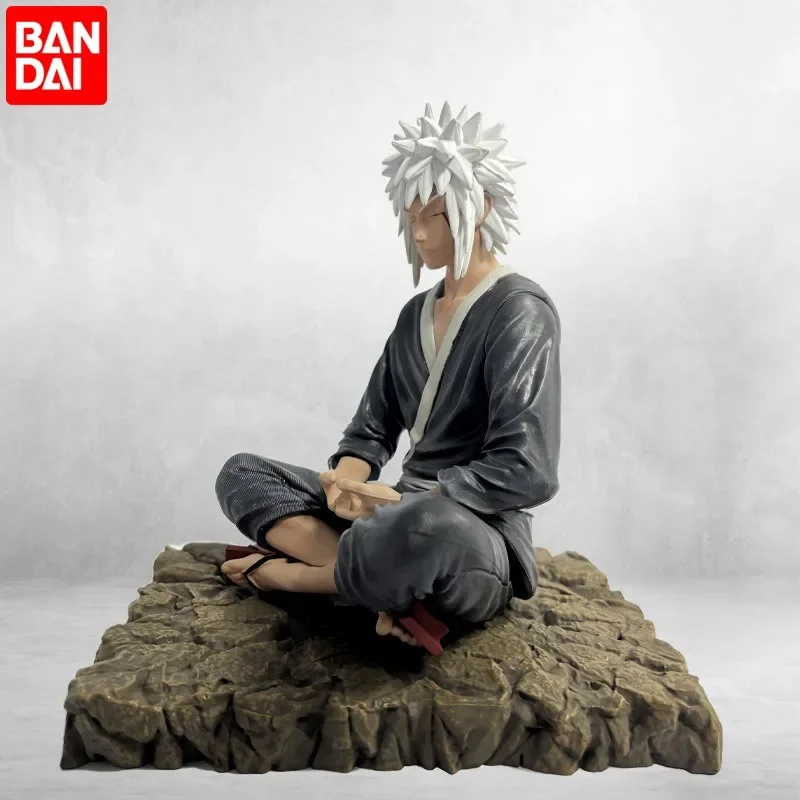 Jiraiya Naruto Figure 17cm ​Anime Peripheral Mode Jiraiya Figure Meditate Gk Statue Collection Statue Model Kids Gifts Toys Doll