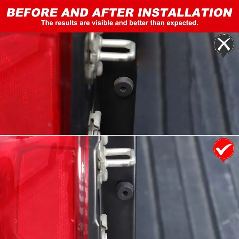 

2 Pcs TAILGATE STOP BUMPER 9054111015 For Toyota TACOMA 2005-2021/For TUNDRA 2022+ Rubber Pad Car Accessories