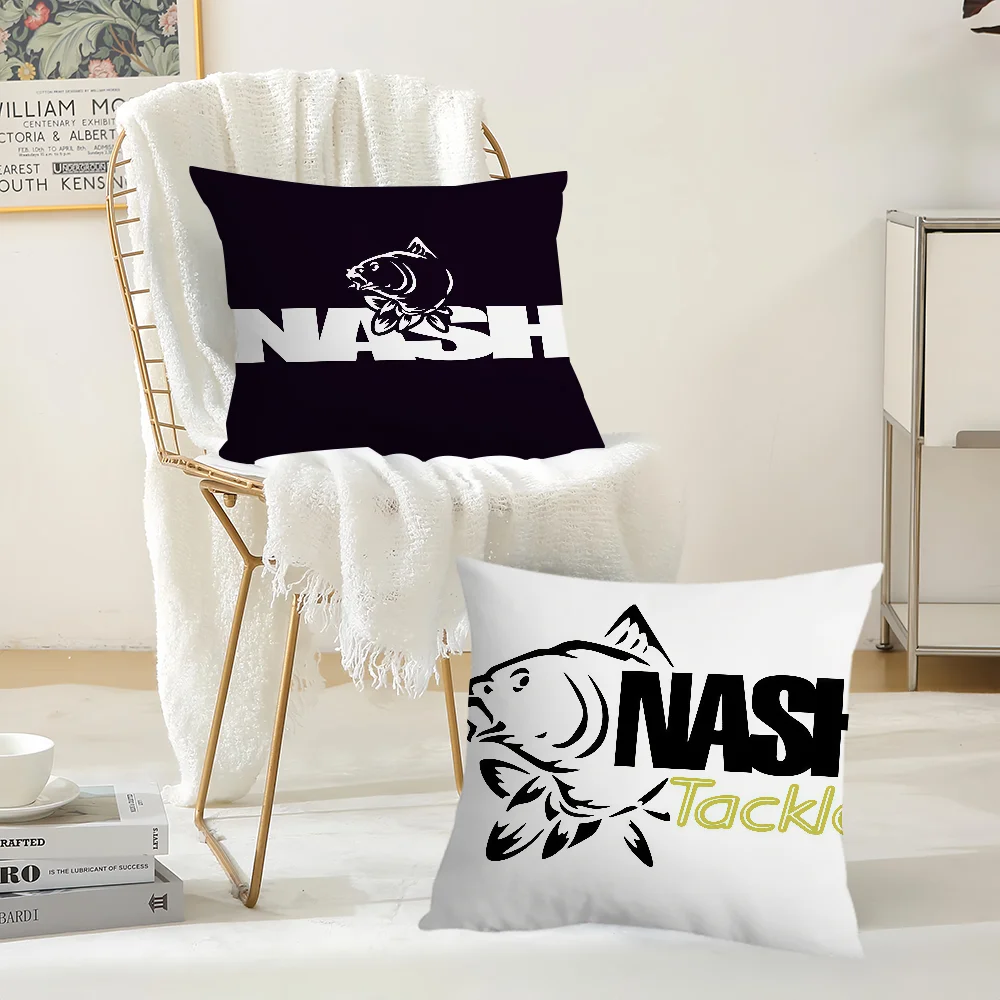 Fishing N-Nash Tackle cushion cover Anti-dustmite Sofa Cushion Decorative Office Cover Lounge Area Indoor & Outdoor Use