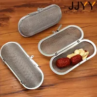 JJYY 304 Stainless Steel Tea Strainer Soup Bag Filter Tea Maker Creative Long Tea Strainer Tea Ball Spice Flavor Treasure