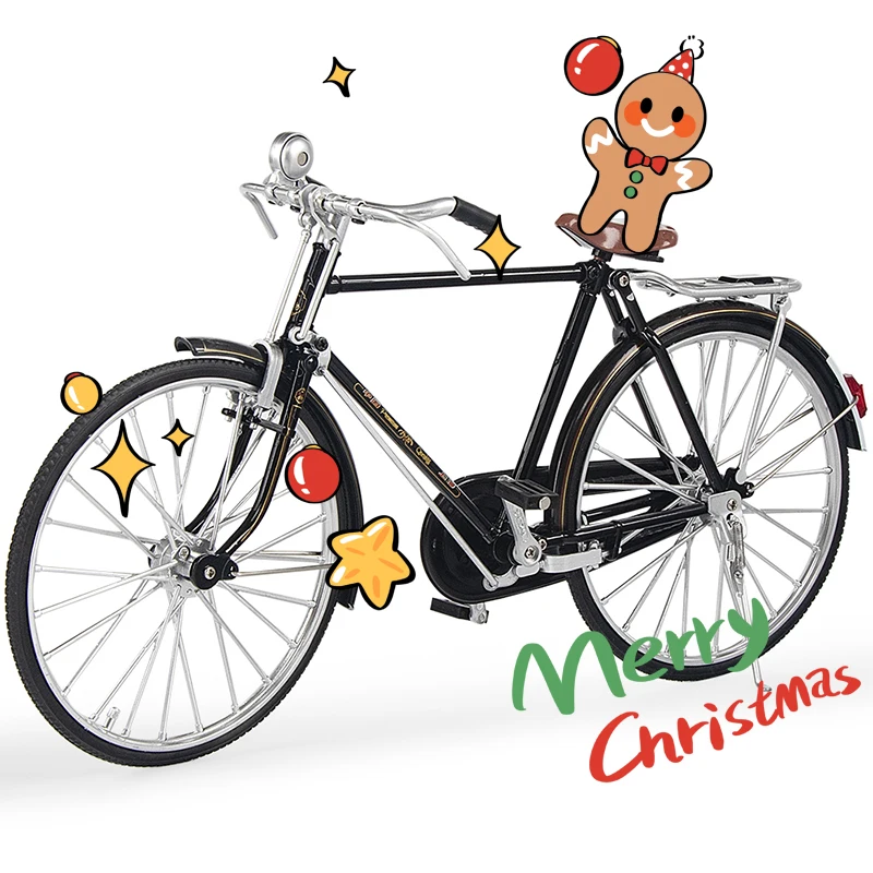 Offre Spéciale Noël : Vélo en métal moulé sous pression rétro classique Two Eight Big Bar 1:6 pour adulte, modèle de collection, cadeau pour garçon