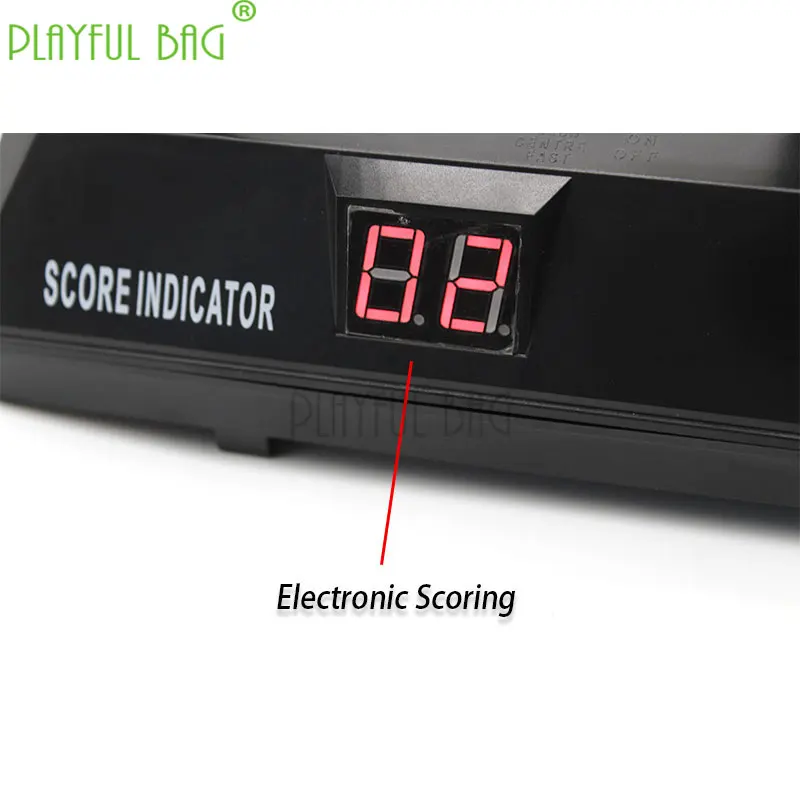 Outdoor sport Erwachsene kinder Interaktive musik Elektronische scoring Mobile ziel Weiche kugel pistole gel ball spielzeug ausrüstung SD08