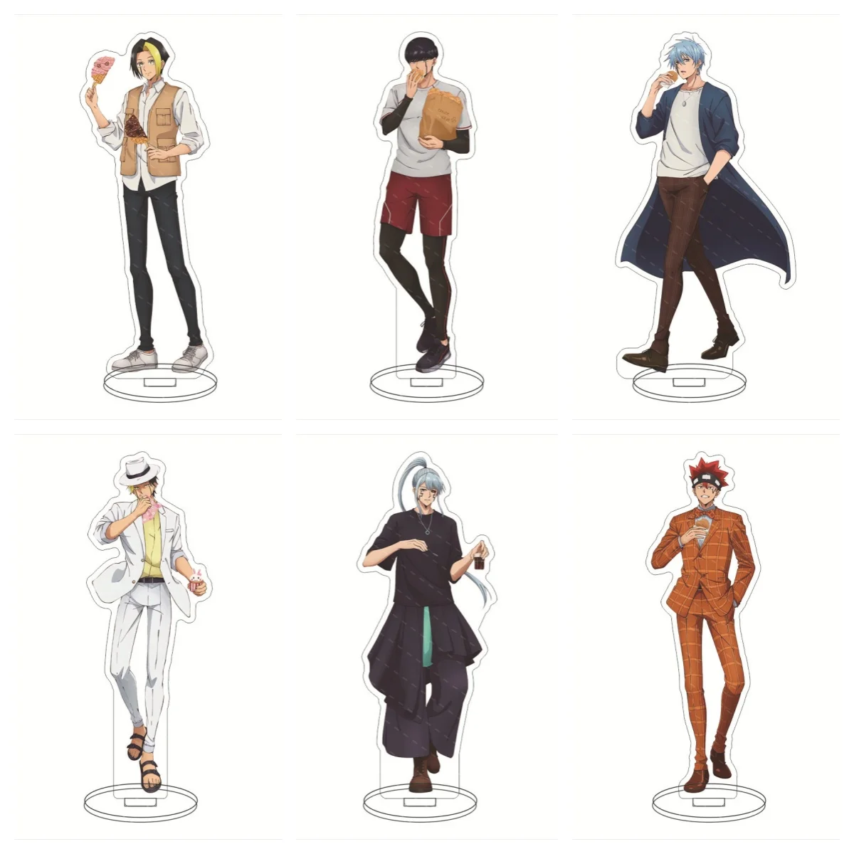 15CM Anime Mashle Magic and Muscles Figures Finn Ames Lance Crown Cosplay Acrylic Stand Model Plate Desk Decor Standing Sign