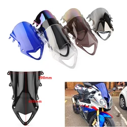 BMW S1000RR,s1000 rr,1000 rr 2009-2011 2012 2013 2014用のオートバイ用二重フロントガラスデフレクター