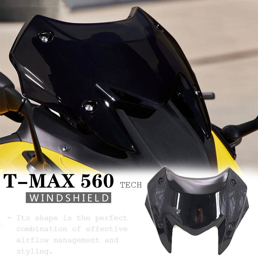 

For YAMAHA T-MAX 560 TECH MAX 2022 2023 TMAX560 TECH MAX T-MAX560 Motorcycle Accessories Windshield Windscreen Visor Deflector