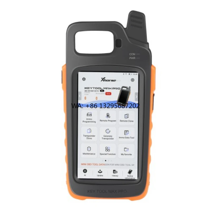 

Xhorse VVDI Key Tool Max Pro Automotive Diagnostic Tools Obd2 Scanner Diagnostic Tool Key Programming Machine for All Car
