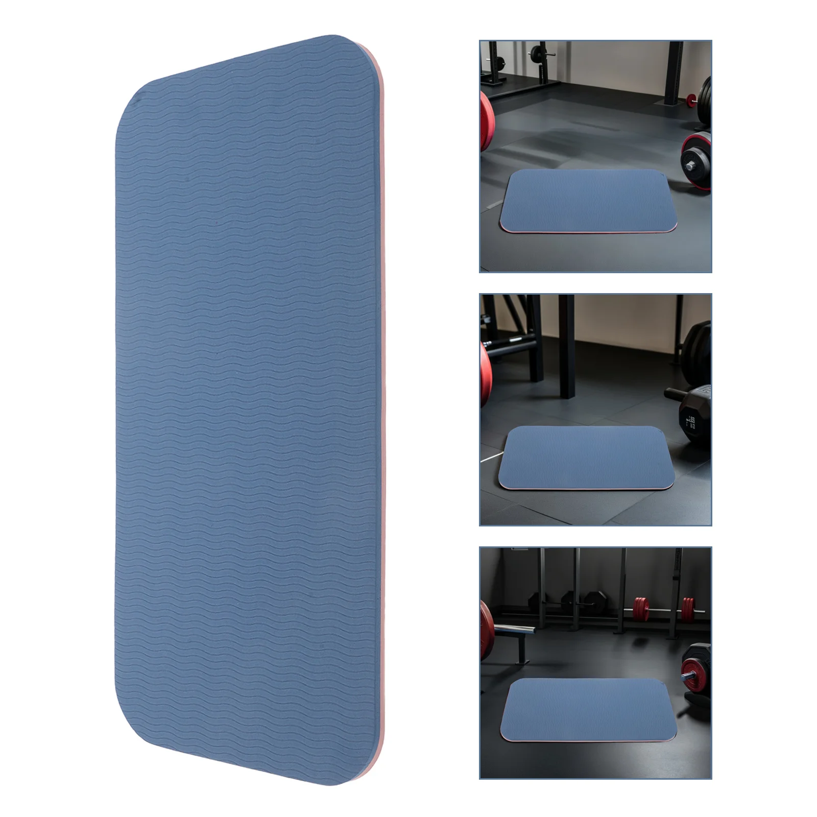 

2Pcs 0.8cm Thick Yoga Mat Nonslip Floor Cushion for Men Women Exercise Workout Knee Elbow Wrist Protection Fitness Exercise Pad