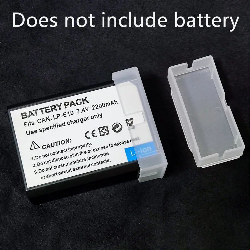 1-20 pièces LP-E10 couvercle de batterie étui de protection pour Canon EOS 1100D 1200D 1300D 1500D 2000D Kiss X50 X70 X80 X90 Rebel T3 T5 T6 T7