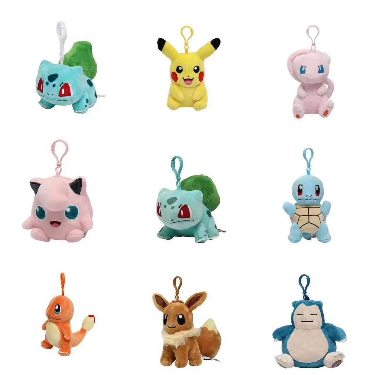 ポケモンのぬいぐるみキーホルダー,ピカチュウ,ぬいぐるみ,クリスマスプレゼント用