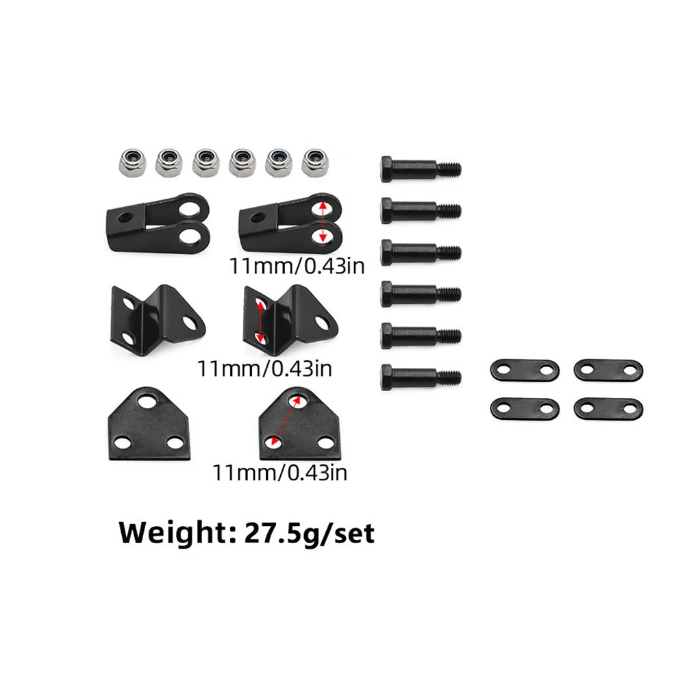 

Кронштейн передней и задней подвески RZ023, аксессуары для TAMIYA 1/14, модель трактора, автомобильная подставка, запасная часть для радиоуправляемого автомобиля