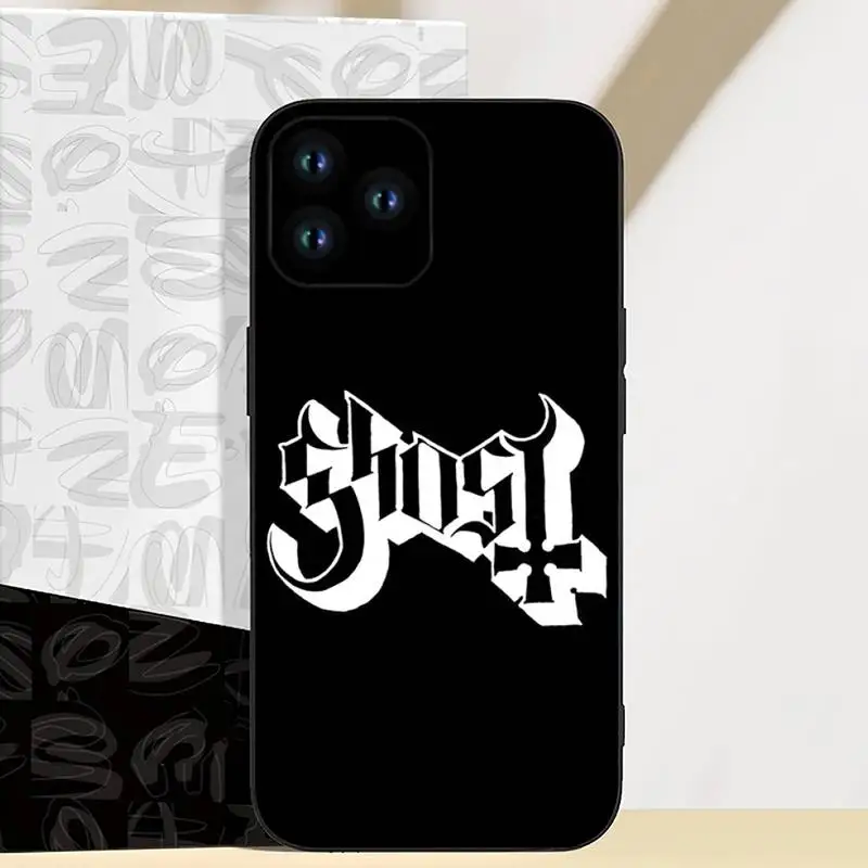 Rock Ghost Heavy Metal Band Phone Case For iPhone 11 12 13 14 Mini Pro XS Max X S Plus XR Shell