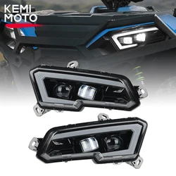 ATV LED faro più luminoso compatibile con Polaris Sportsman Touring Scrambler 450 570 850 XP 1000 gruppo luce anteriore 2884859