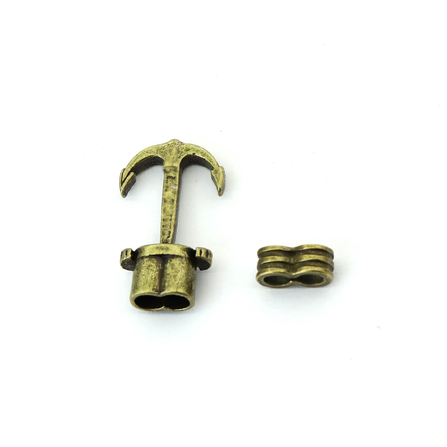 10Pcs/Pack Alloy Antique Gold Color Ancla Del Barco Charm For Jewelry Making DIY Bracelet Armbandjes Maken Kralen Voor Sieraden