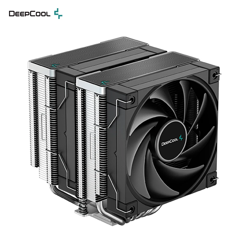 

DEEPCOOL AK620 Black/White CPU Cooler 6 Heat Pipes Double Tower Radiator Quiet FDB Fan For LGA1700 2011 115X 1200 AM4