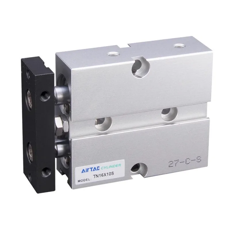 AIRTAC Twin-Rod Pneumatic Cylinder TN 10 16 20 25 32mm Aluminum Alloy Stroke10 15 20 30 40 50 60 80 100 150 200mm Air Cylinder